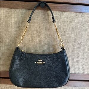 Coach Black Leather Purse